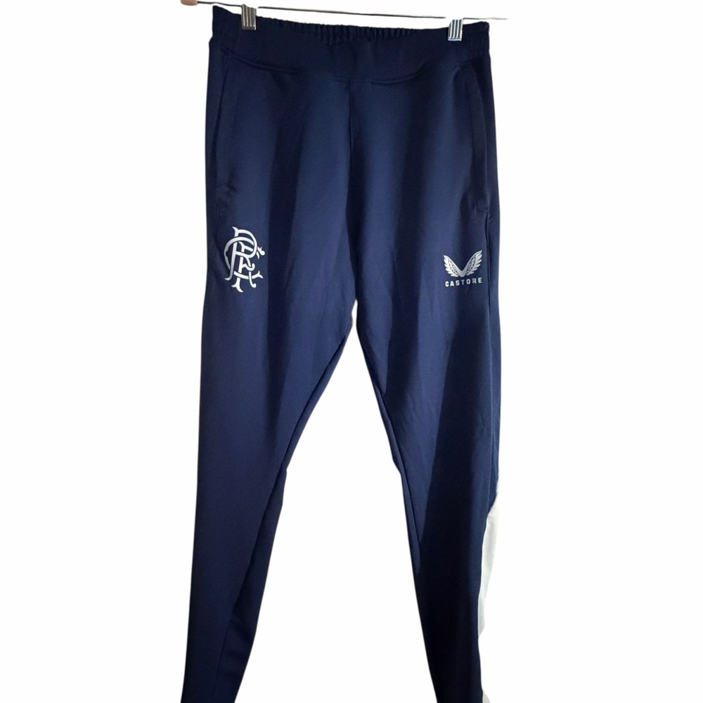 CASTORE x Glasgow Rangers FC⚽️2024 official warm up pants⚽️Men’s Small⚽️ - Picture 2 of 5